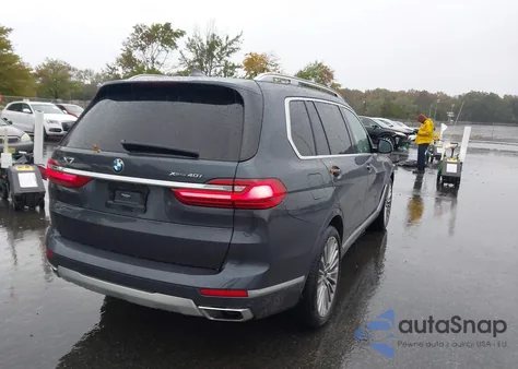 2021 BMW X7 xDrive40I из США, поврежденный, VIN 5UXCW2C00M9D97960